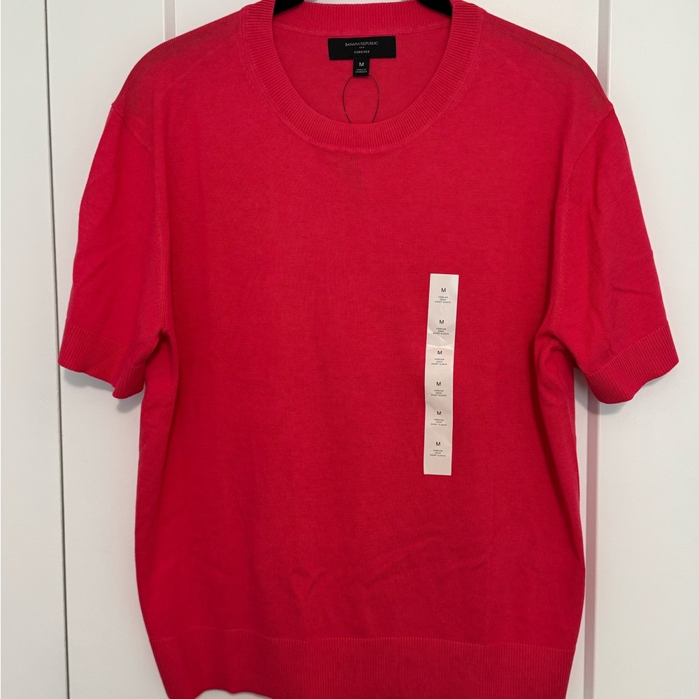 Banana Republic Bold Pink Sweater